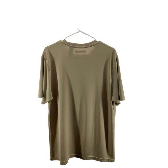 Metro Concepts Brown Short Sleeve T-Shirt Blouse Women's Size Small - Picture 2 of 9